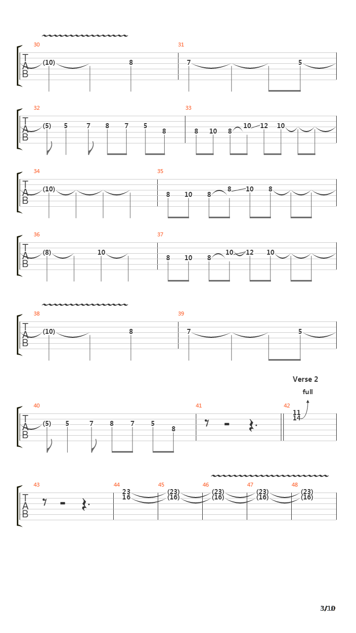 The Fallen吉他谱