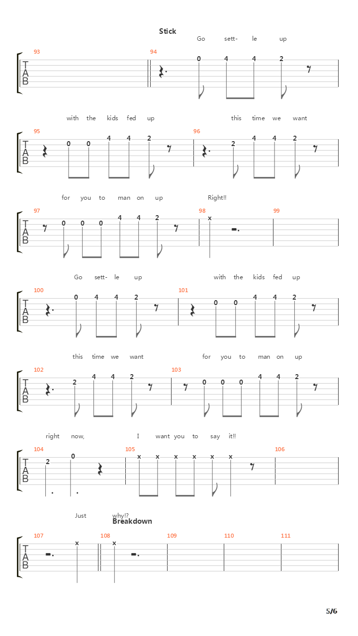 The Few That Remain吉他谱