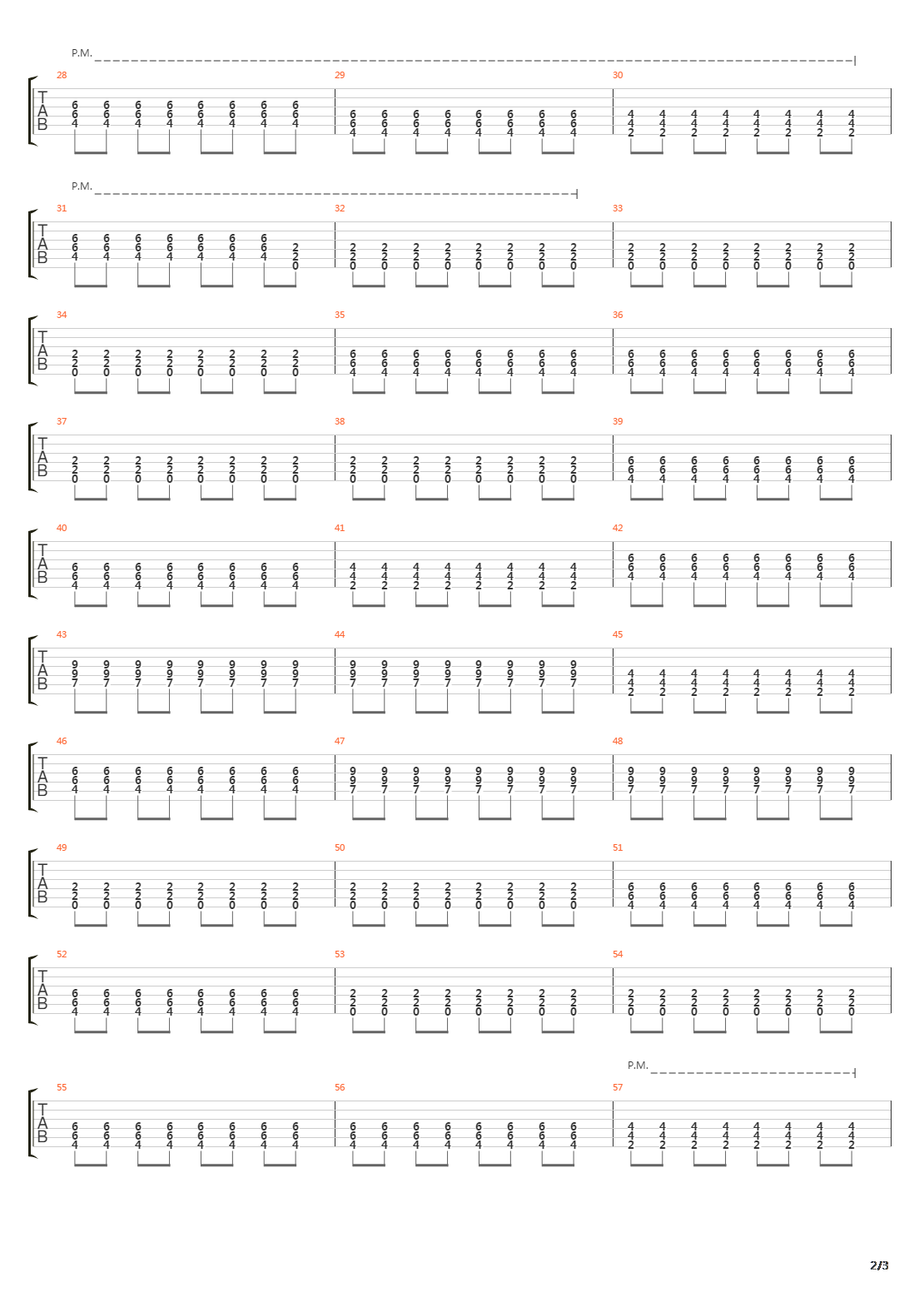Landslide吉他谱