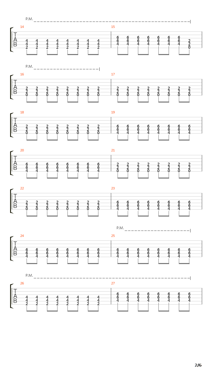 Landslide吉他谱