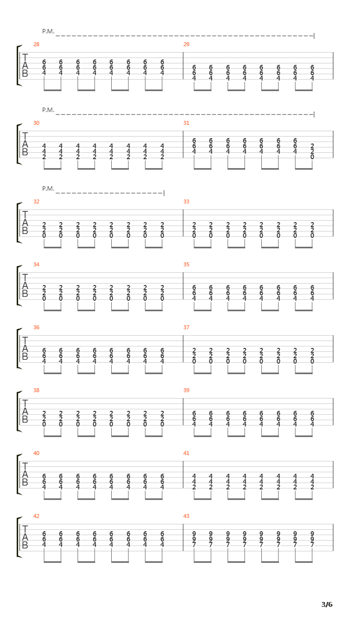 Landslide吉他谱
