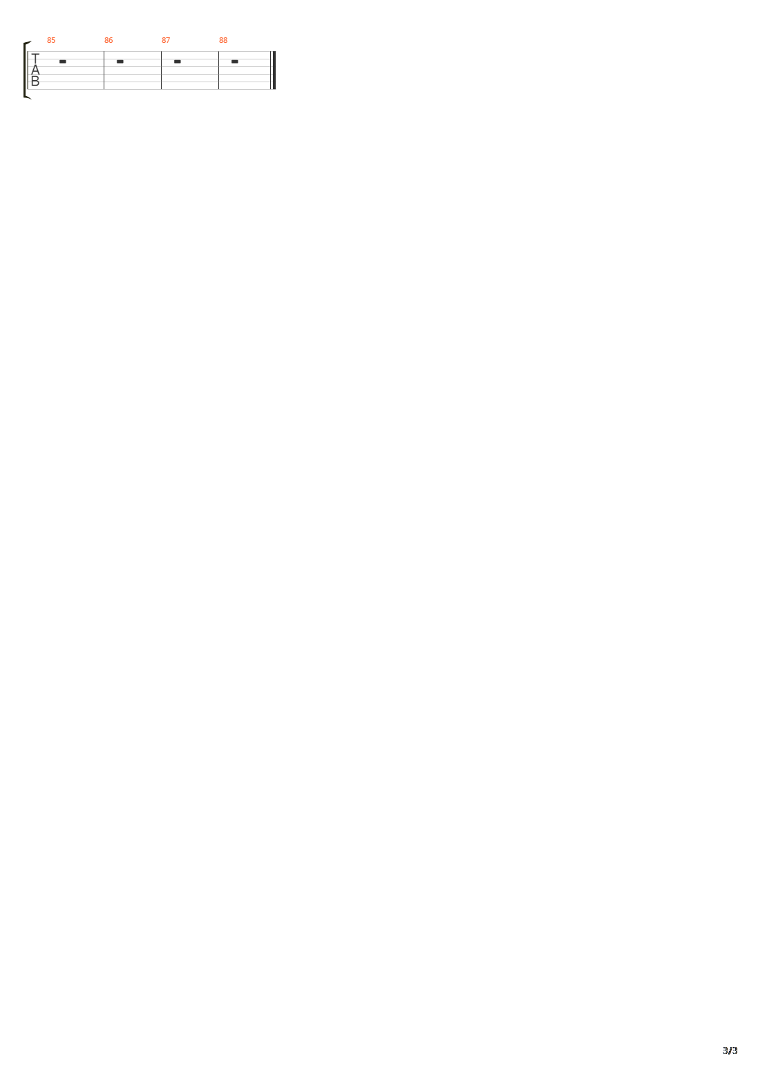Bender吉他谱