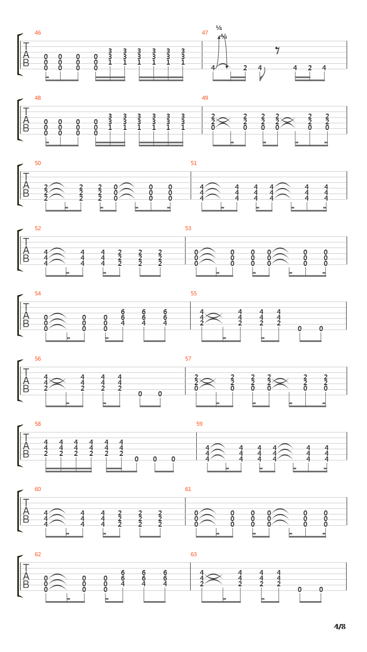 Black Out The Sun吉他谱