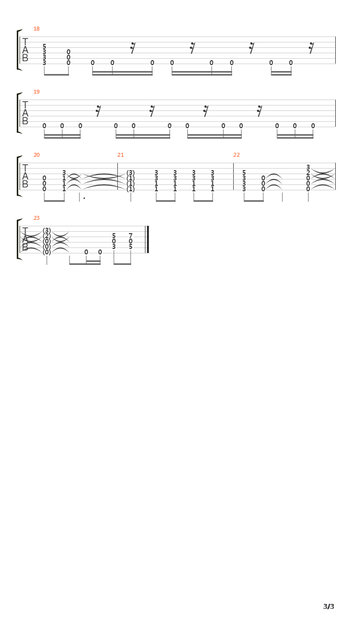 Black吉他谱