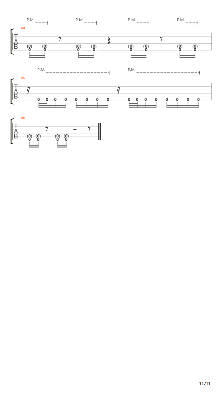 Decay吉他谱