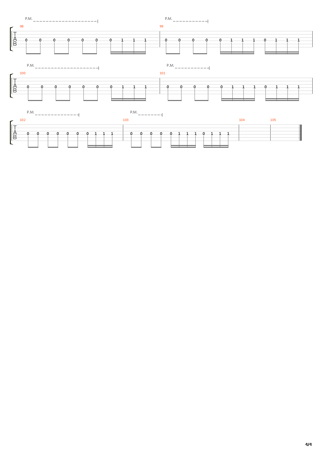 Inside吉他谱