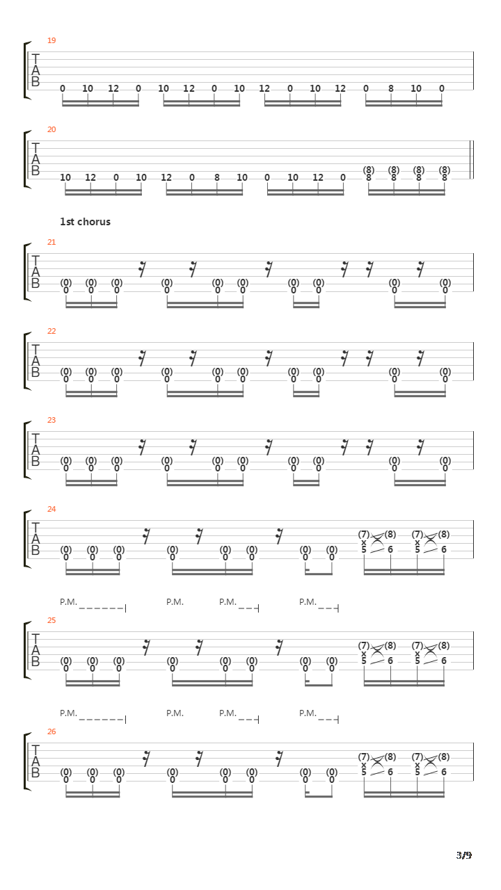 Pieces吉他谱