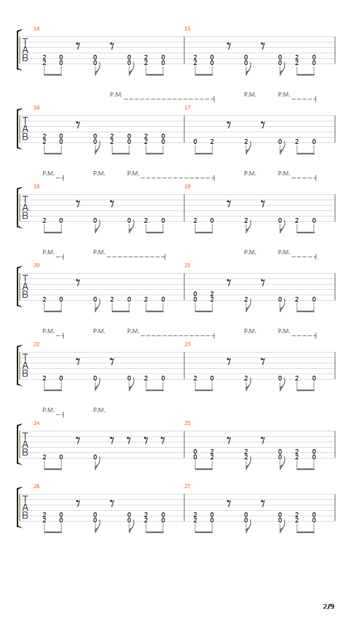 Praise吉他谱