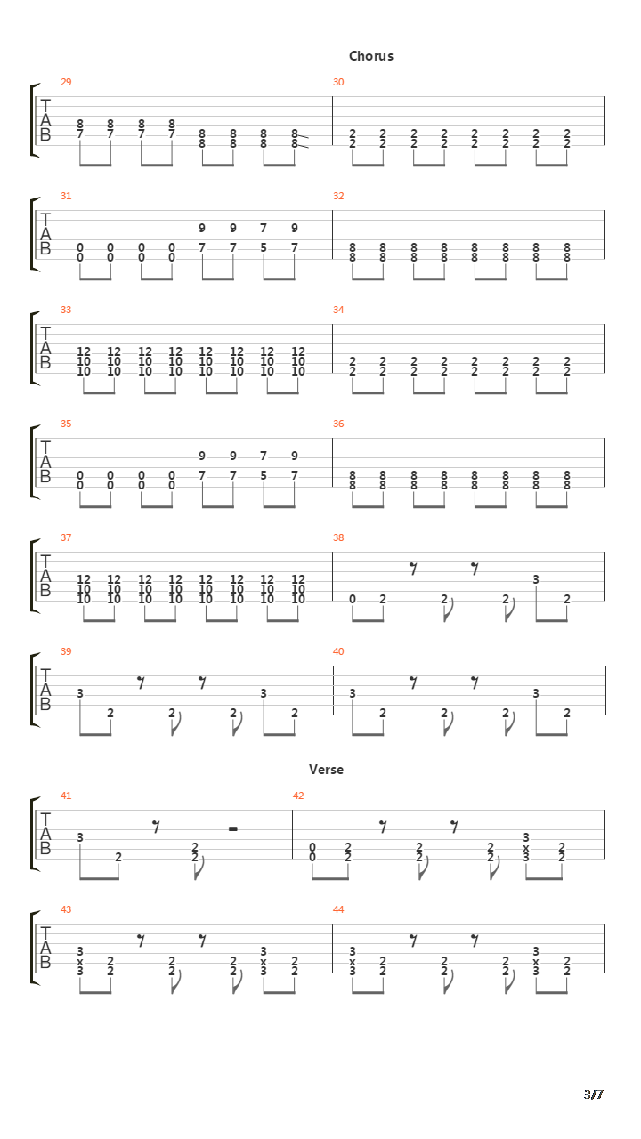 Praise吉他谱