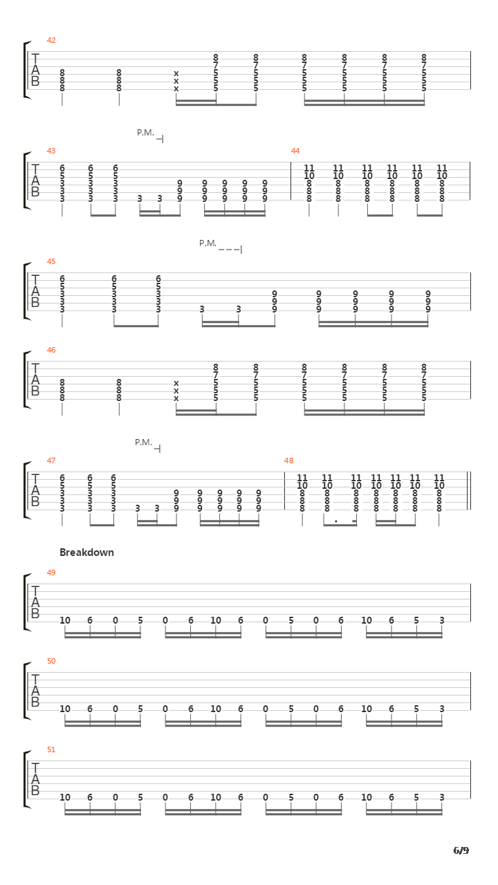 Prodigal Son吉他谱