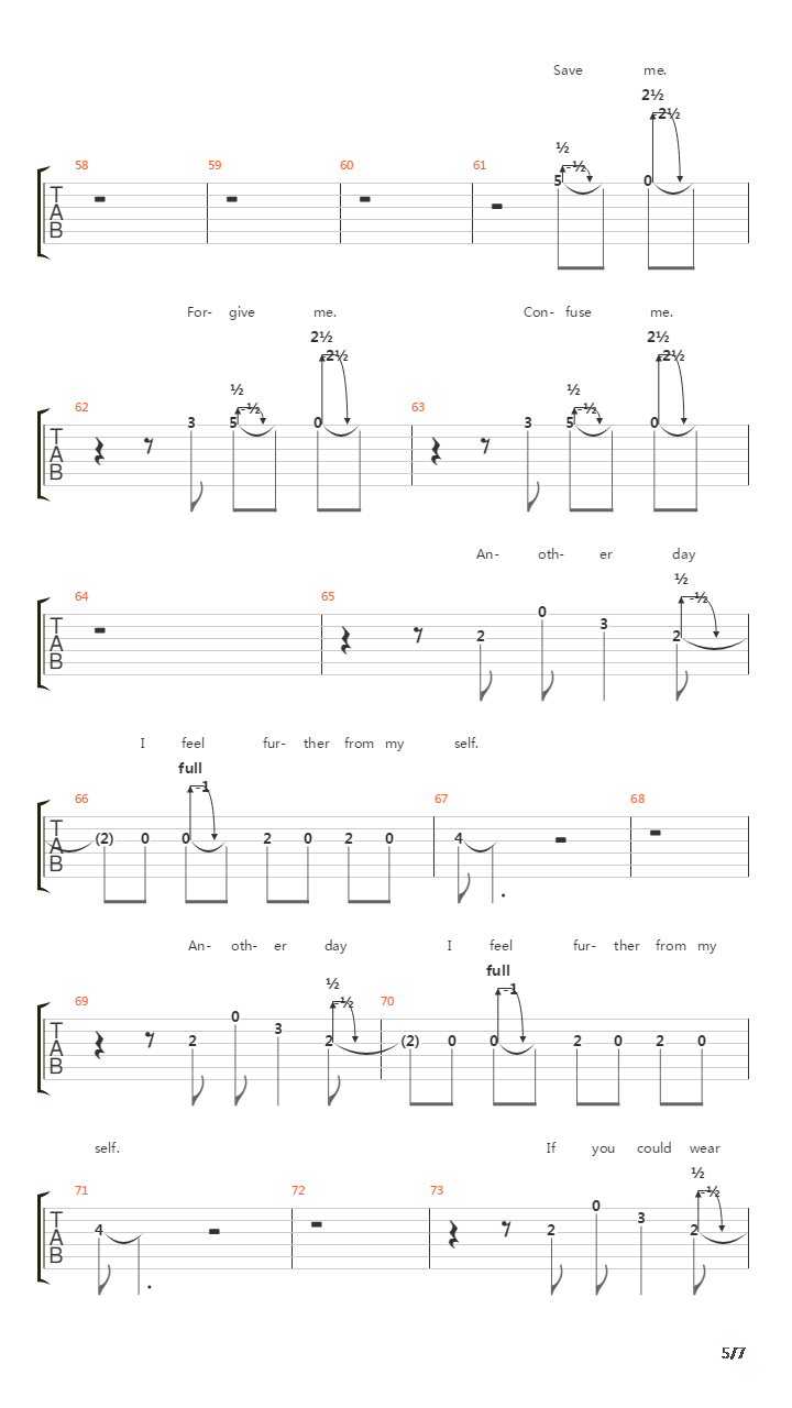 Reconnect吉他谱