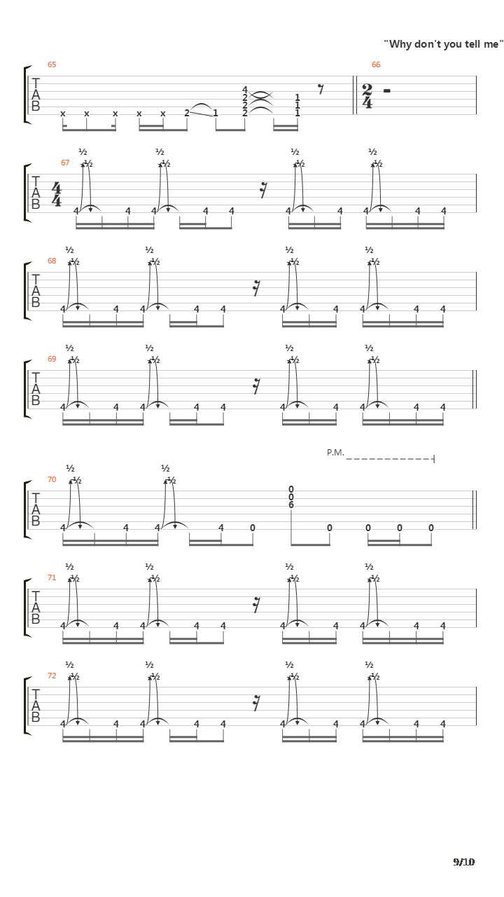 Toab吉他谱