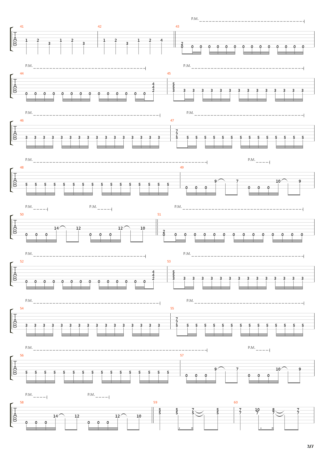 American Z吉他谱