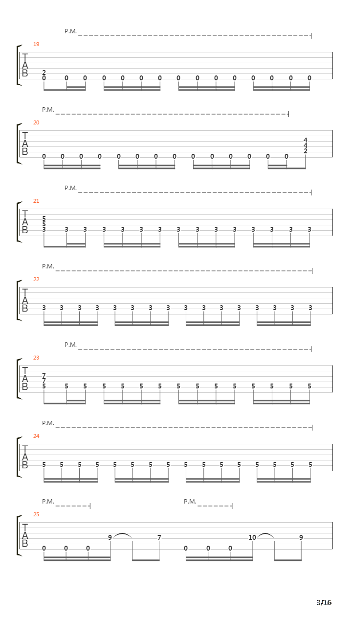 American Z吉他谱