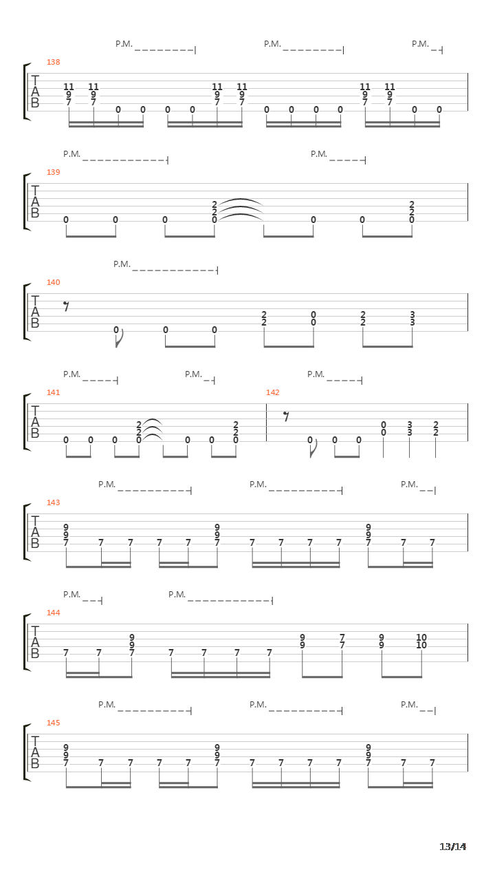 Burn吉他谱