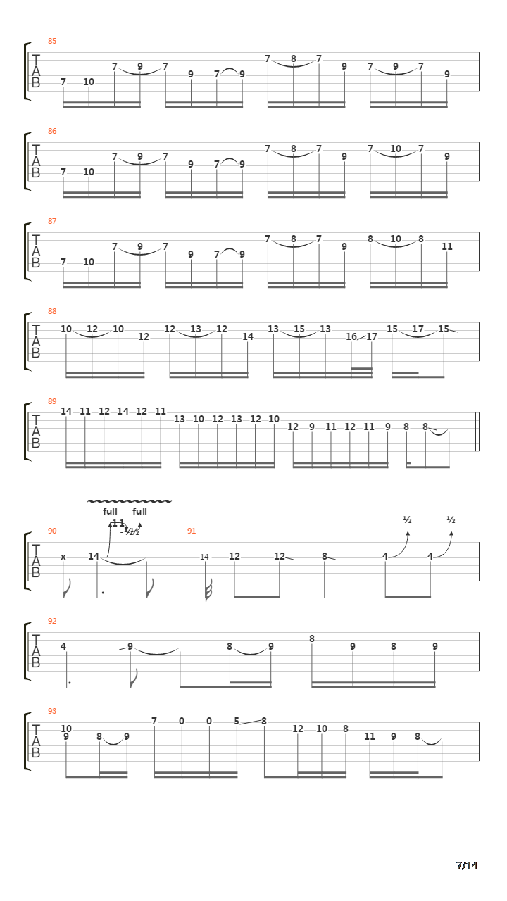 Demaedouichokusen吉他谱