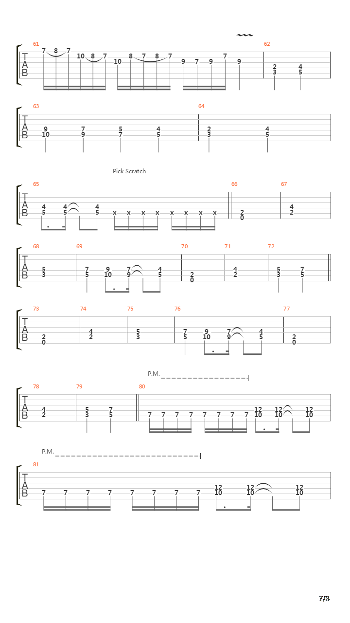 Mikan No Uta吉他谱