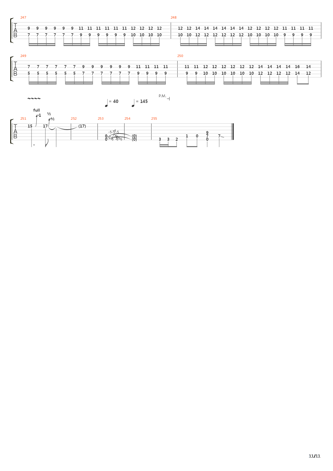 Operation Tiger吉他谱