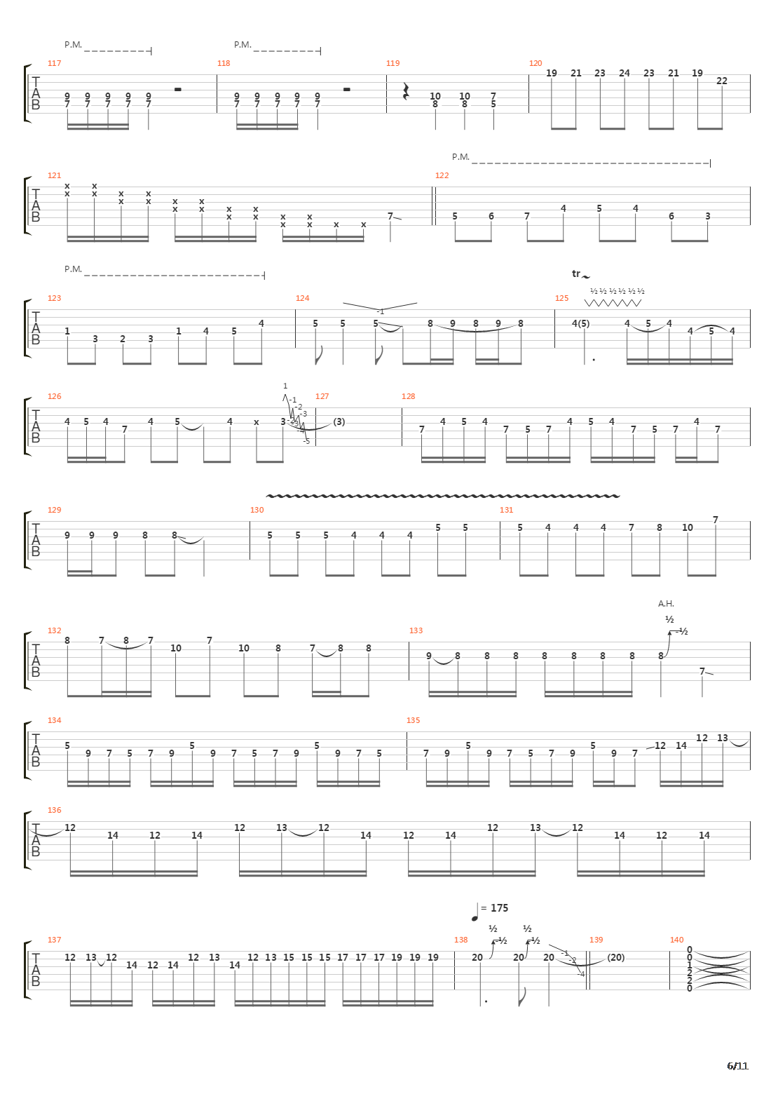 Operation Tiger吉他谱