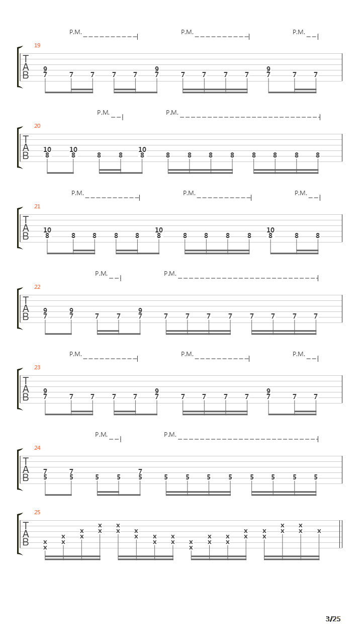 Operation Tiger吉他谱