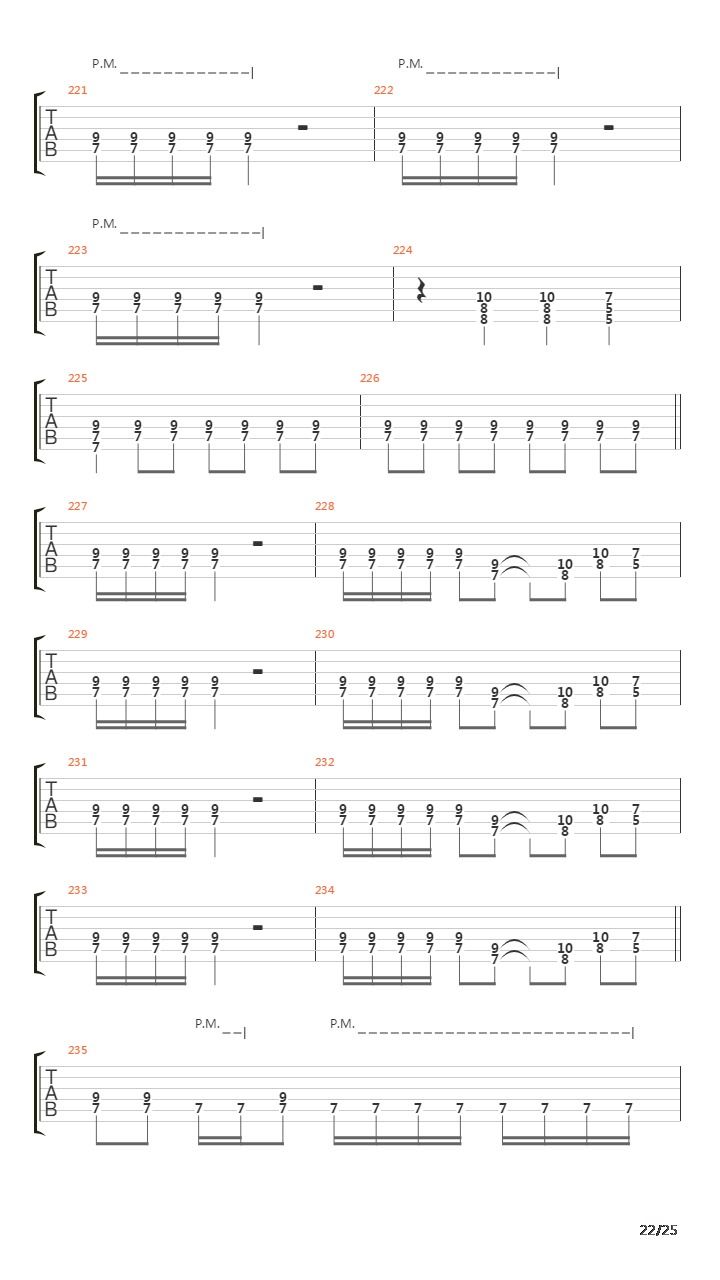 Operation Tiger吉他谱