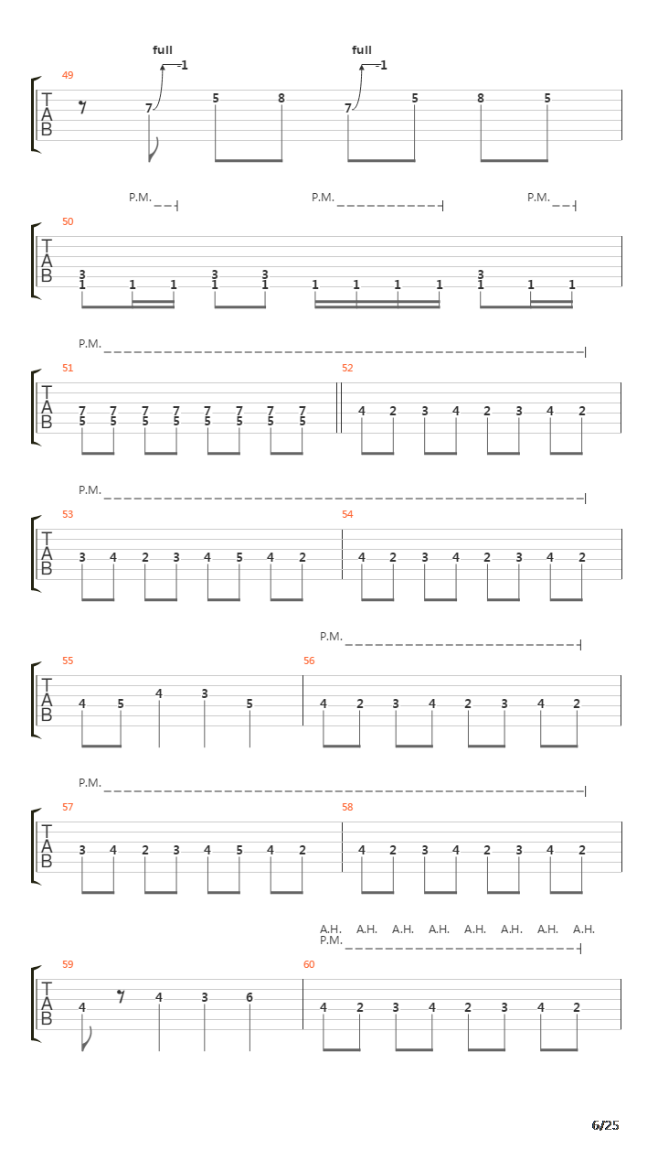 Operation Tiger吉他谱