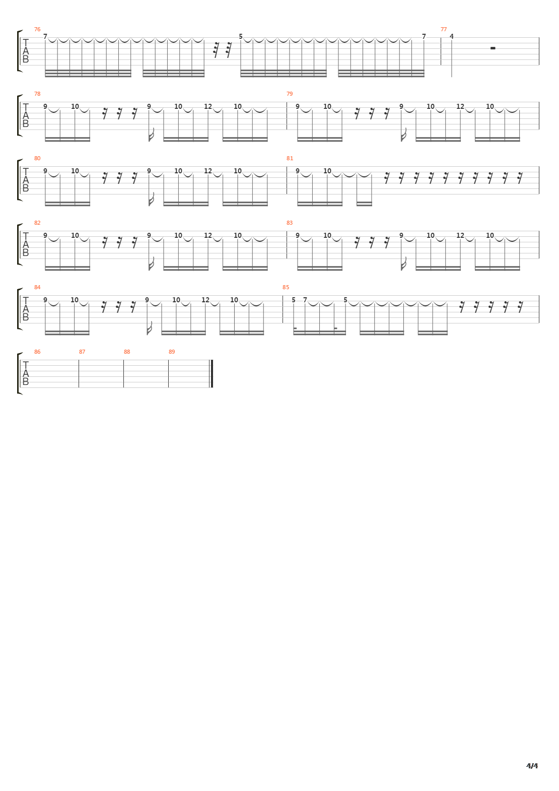 Sebuah Kisah Klasik吉他谱