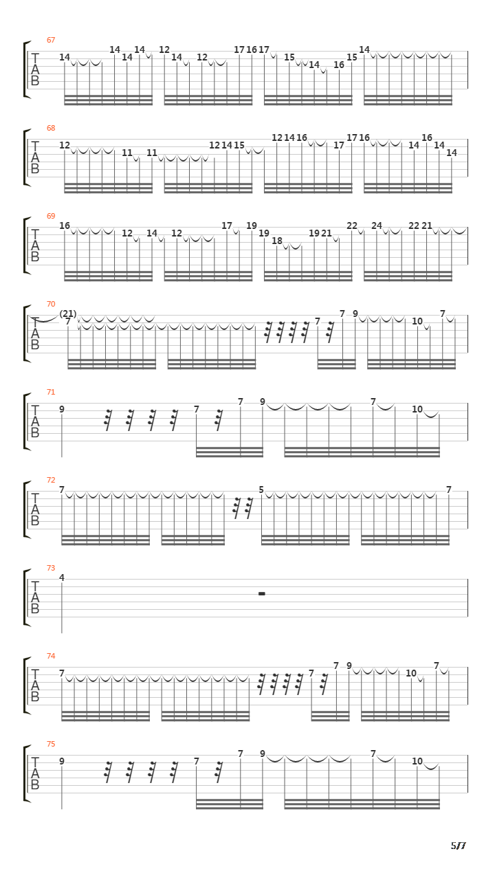 Sebuah Kisah Klasik吉他谱