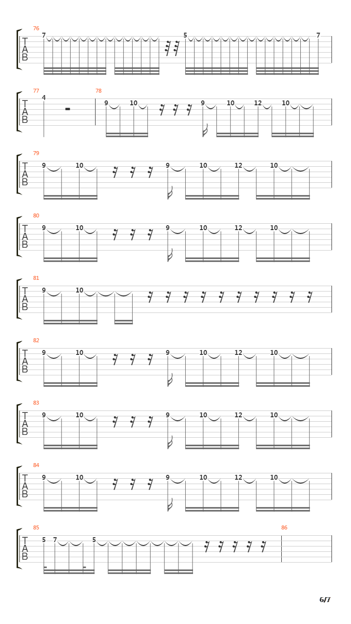 Sebuah Kisah Klasik吉他谱