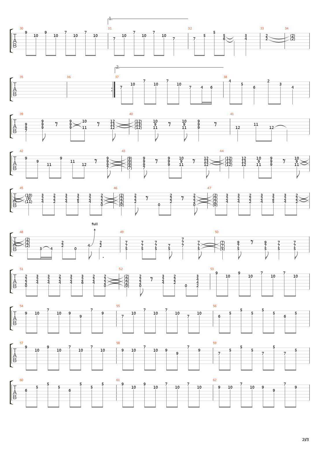 Abilene吉他谱