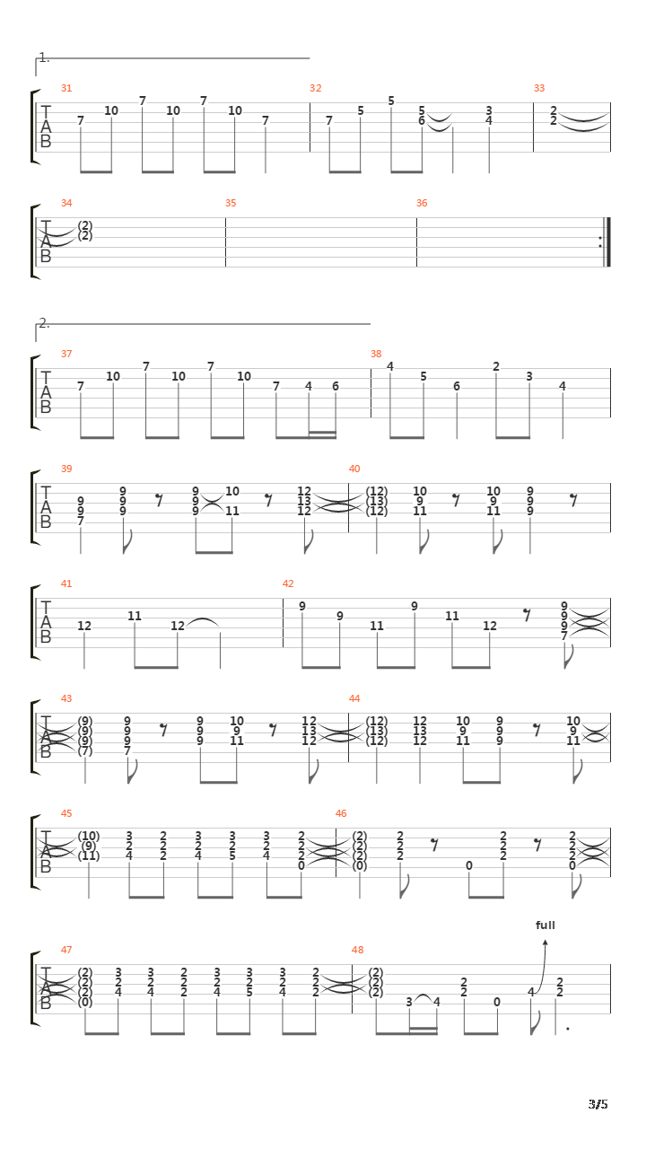 Abilene吉他谱