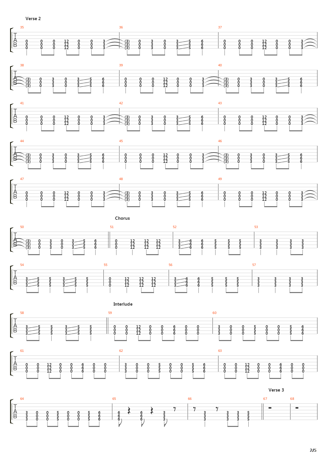 The Journey吉他谱