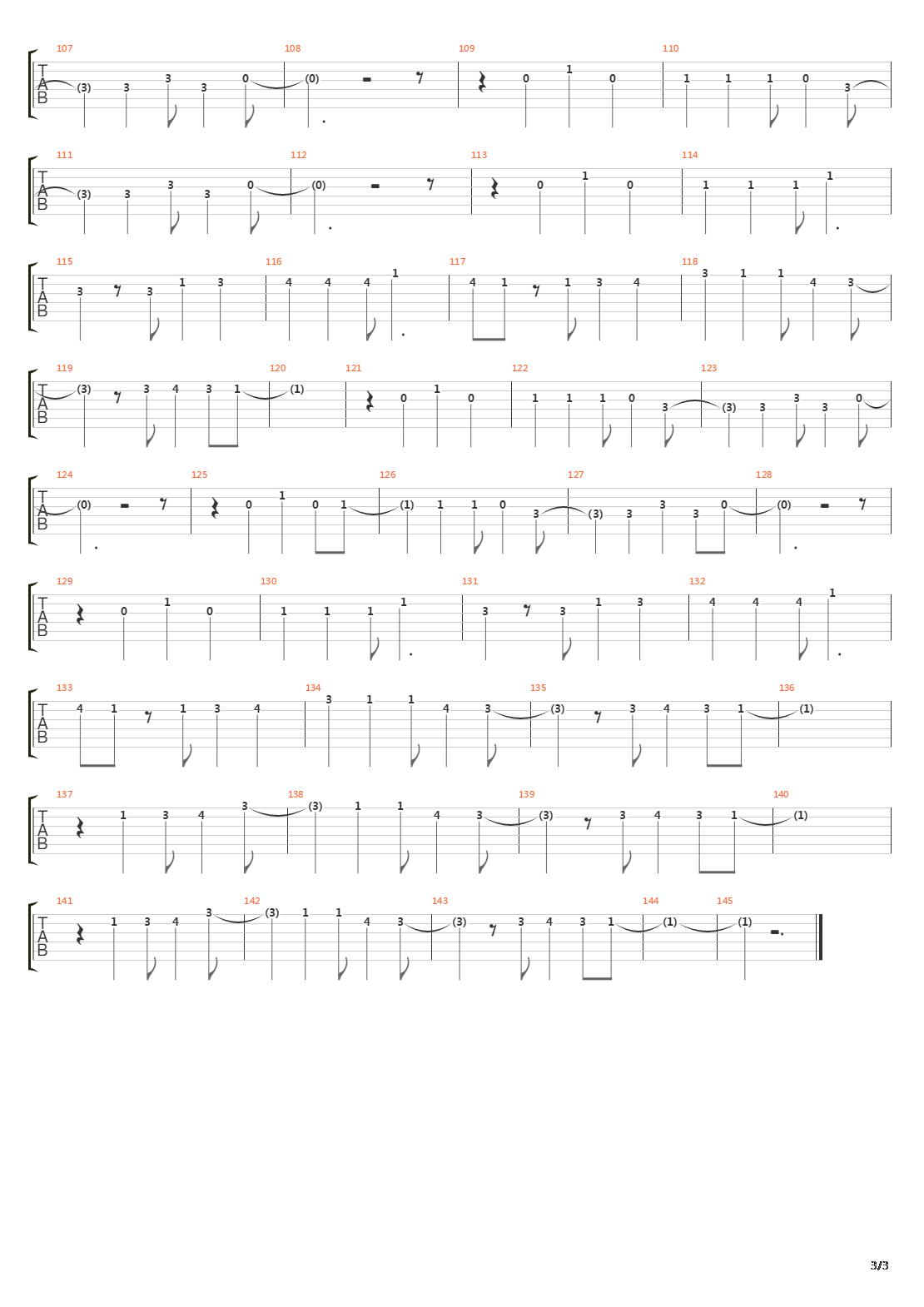 Tuman吉他谱