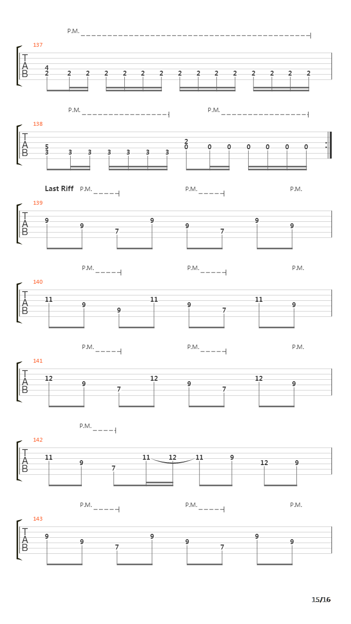 Remission吉他谱