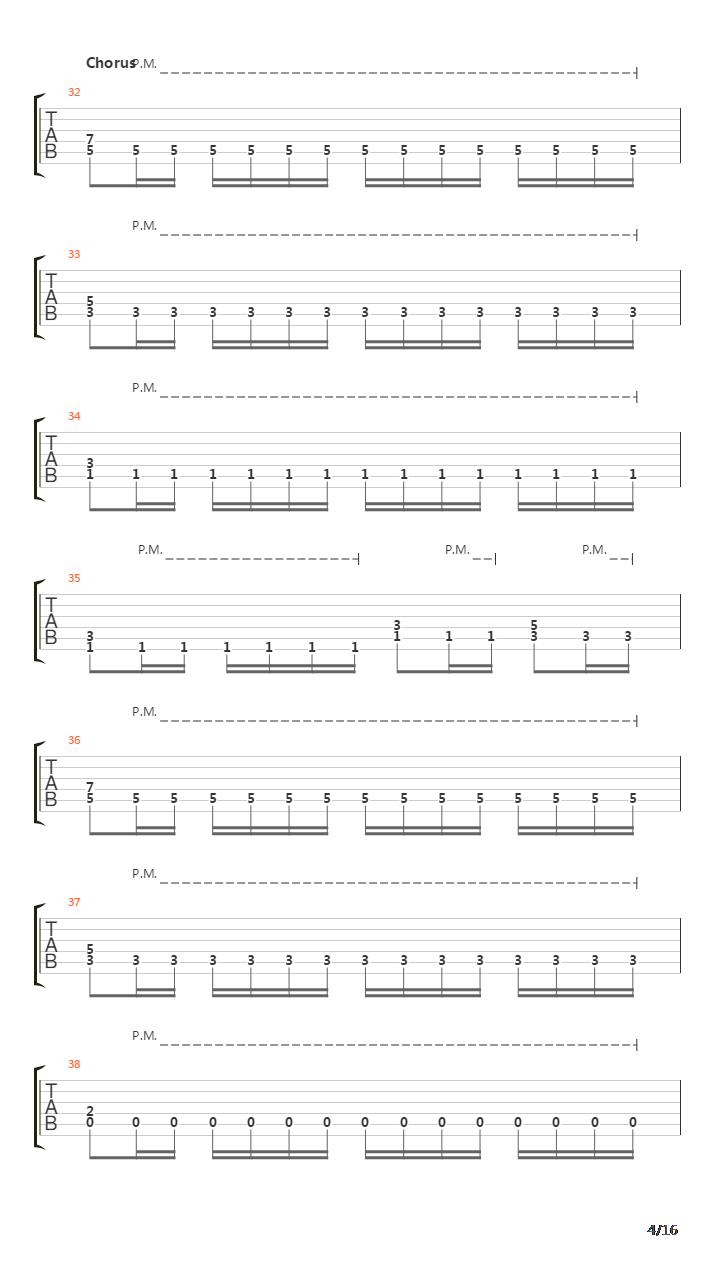 Remission吉他谱