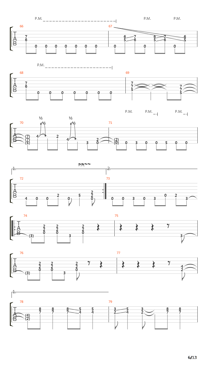 1999吉他谱