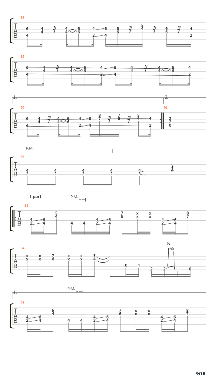 Black吉他谱