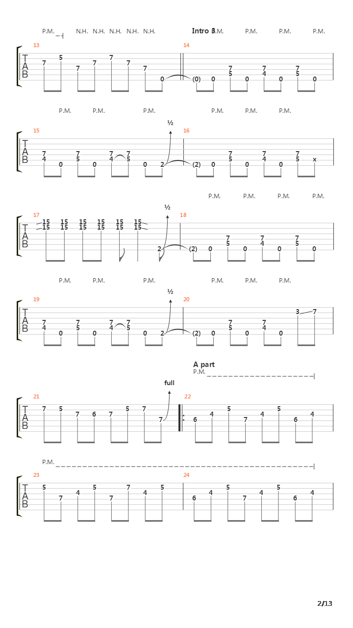 Rain吉他谱