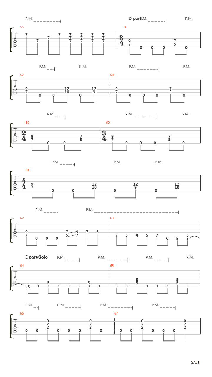 Rain吉他谱