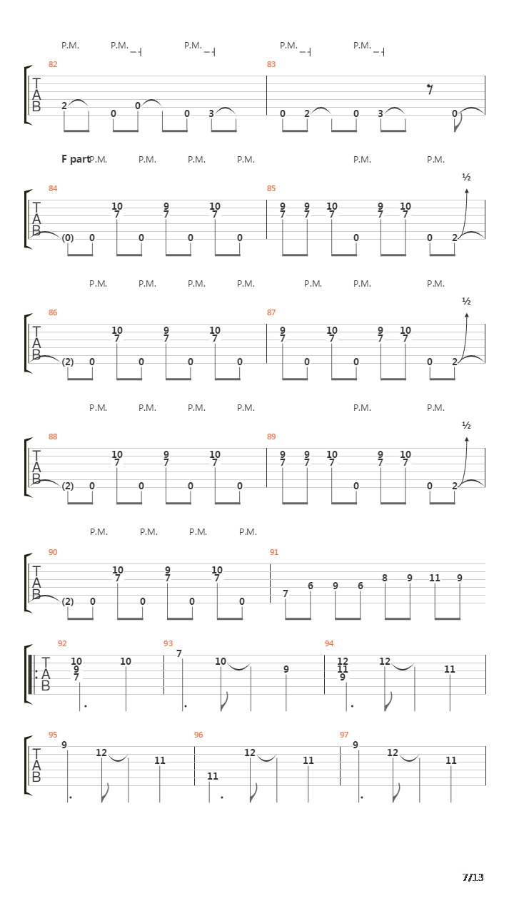 Rain吉他谱