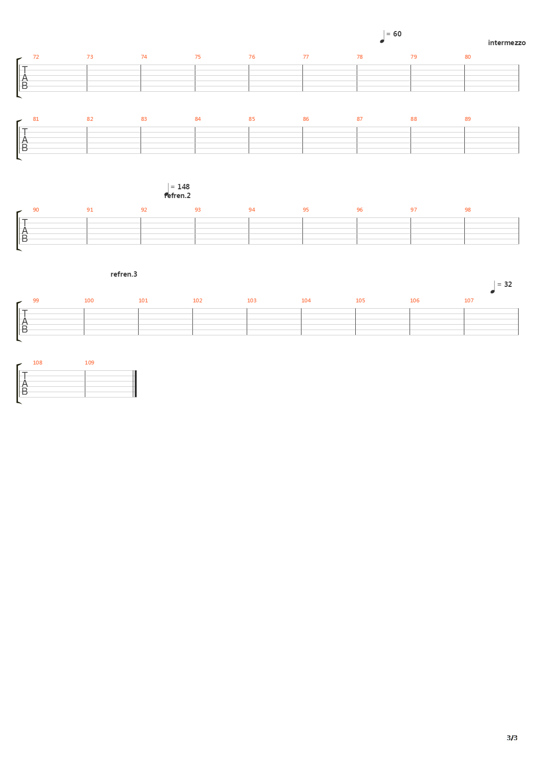 Klinik吉他谱