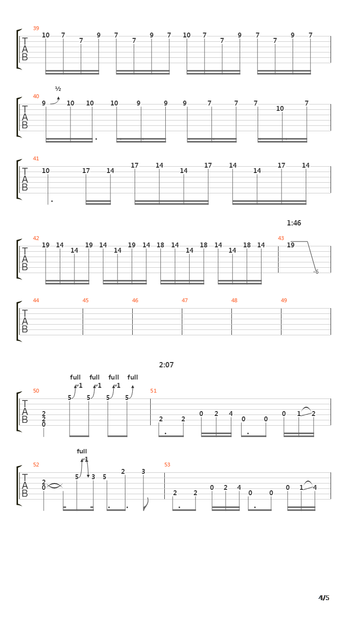 Stipe吉他谱