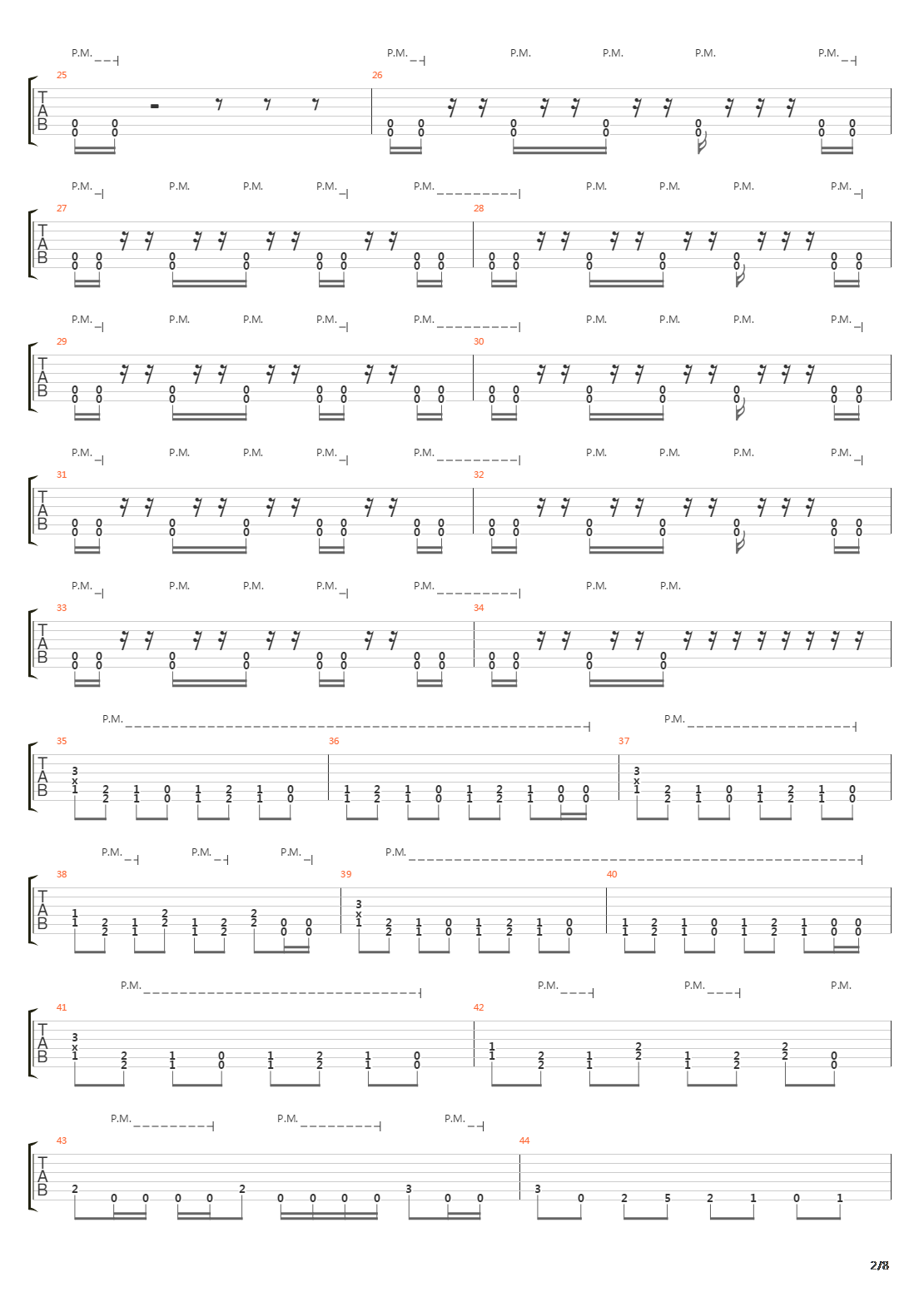 Into The Mouth Of The Leviathan吉他谱