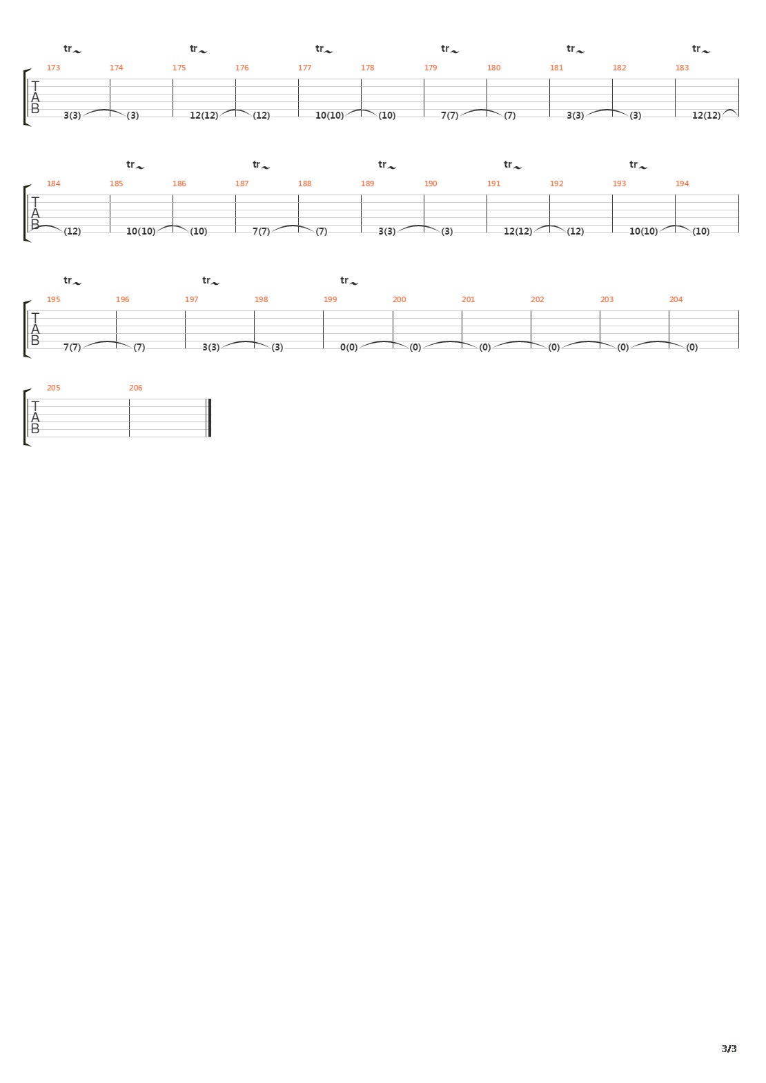 Ebow吉他谱