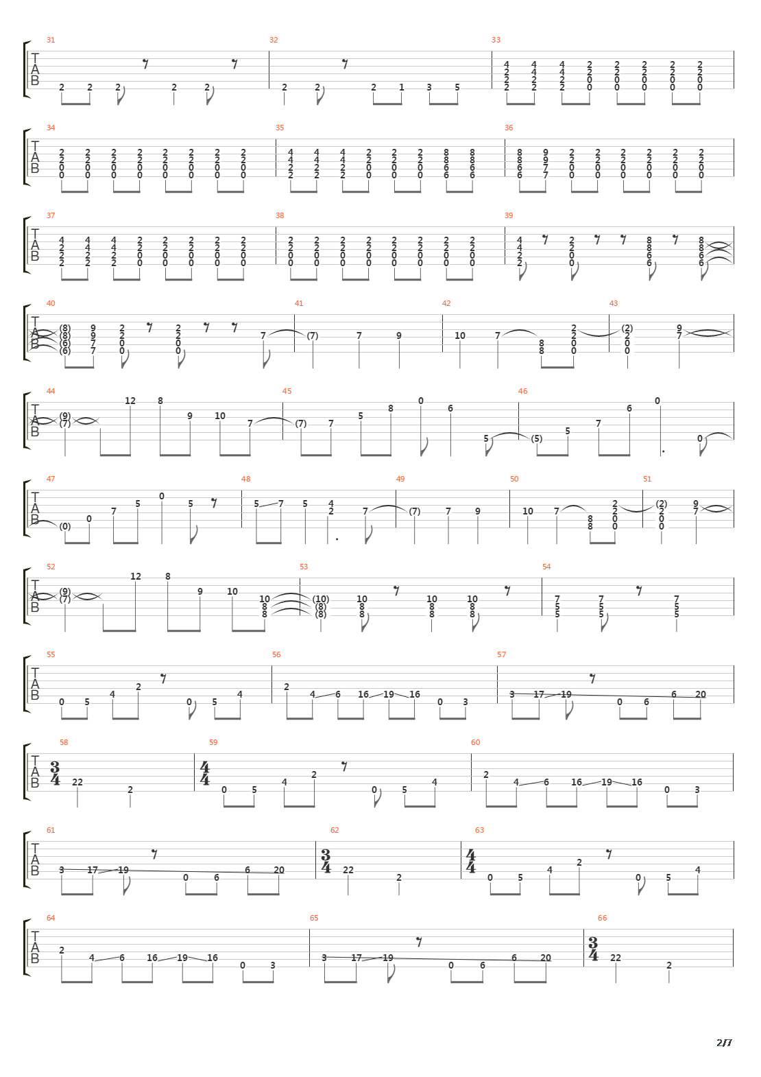 Part Of The Friction吉他谱