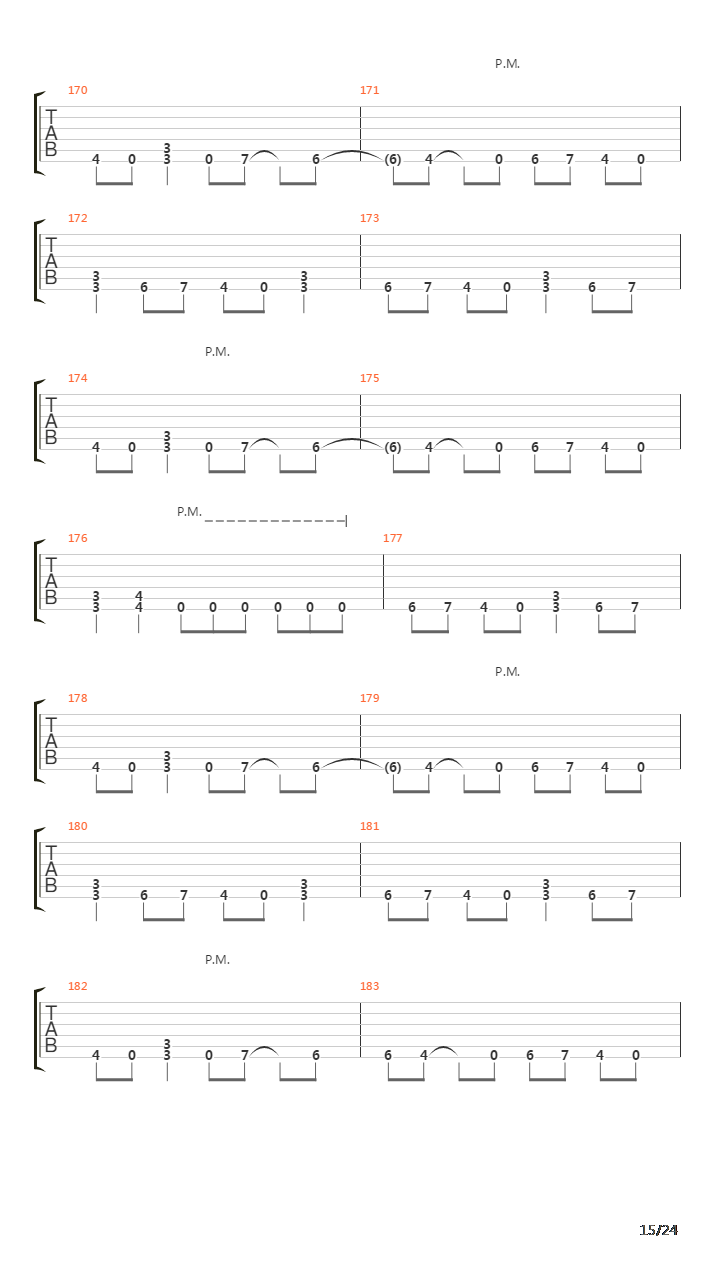 Way Beyond The Fond Old River吉他谱