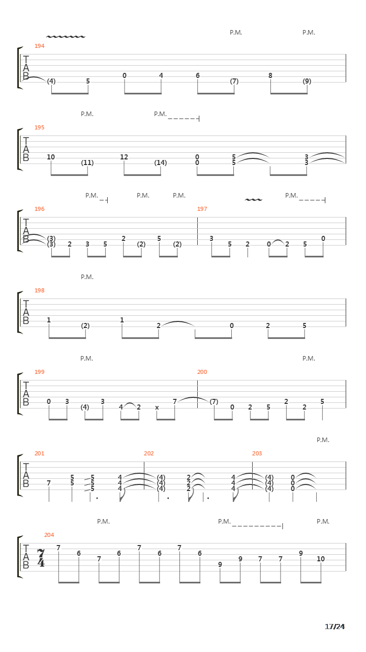 Way Beyond The Fond Old River吉他谱