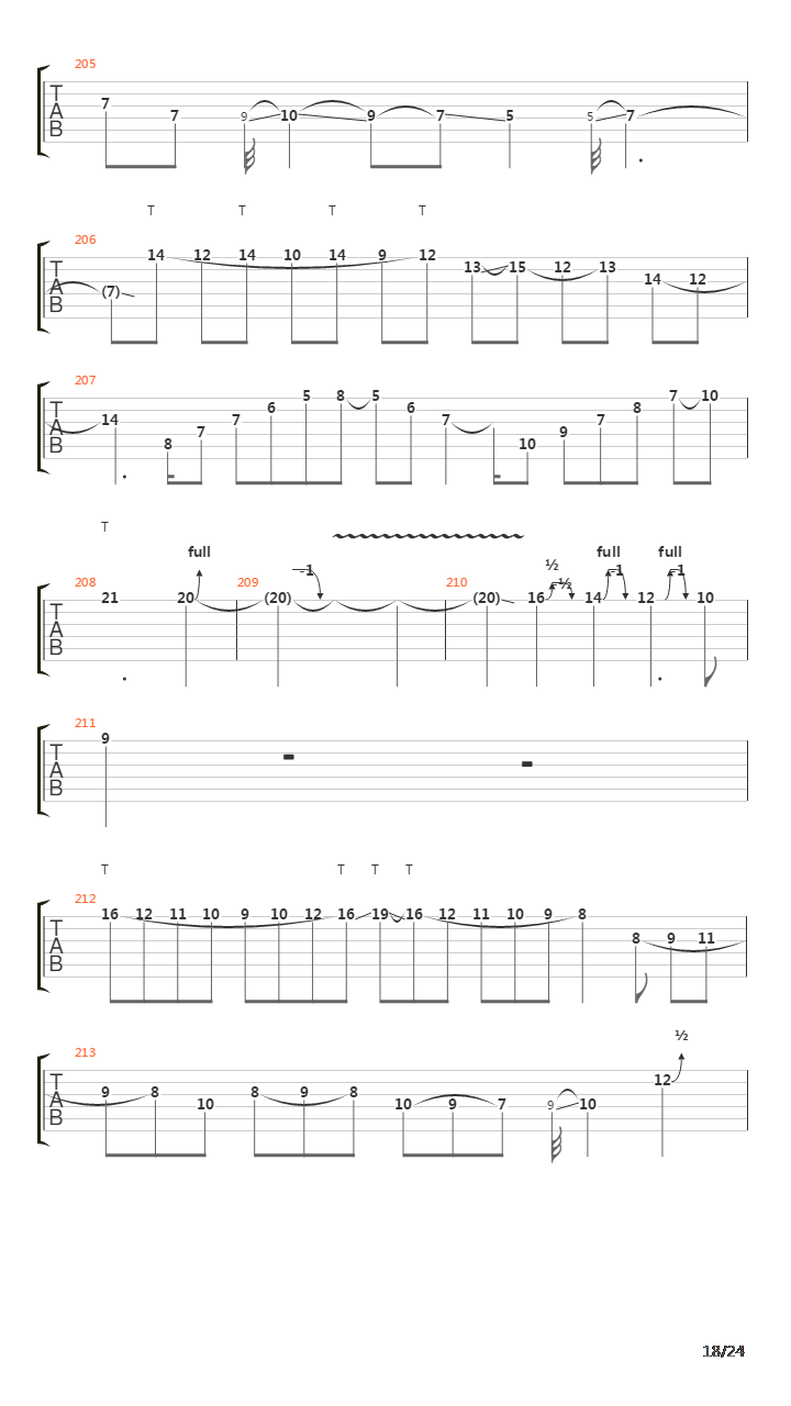 Way Beyond The Fond Old River吉他谱