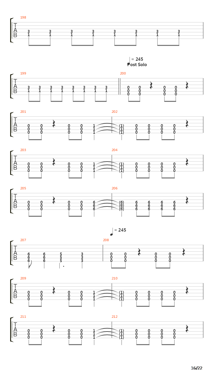 Funeral吉他谱