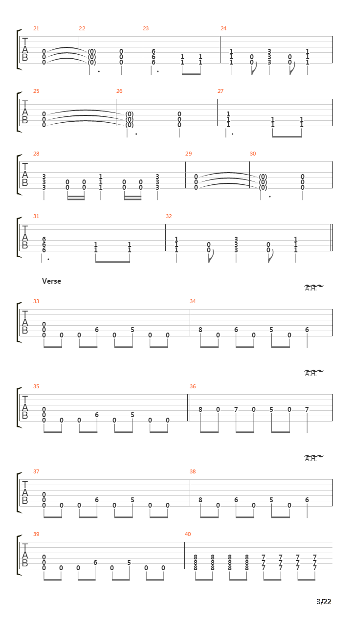 Funeral吉他谱